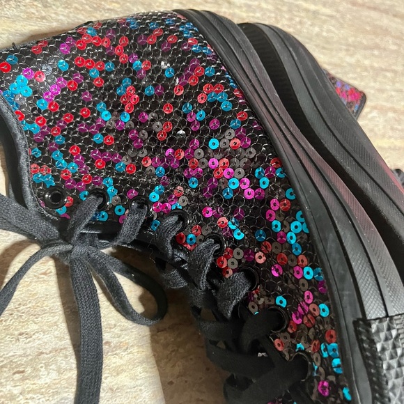 Converse All Star Chuck Taylor sequins high top sneakers - Picture 6 of 16